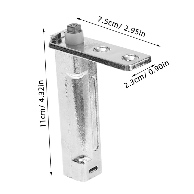 Automatic Door Closer Hinge for Refrigerator Freezer Doors Replacement Zinc Alloy Self Closing Door Hinges with Precise Positioning for