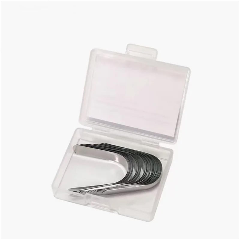 30Pcs Dental Tofflemire Matrix Bands, Metal Restoration Matrix Bands for Premolar and Molar (0.03mm) 0.03mm