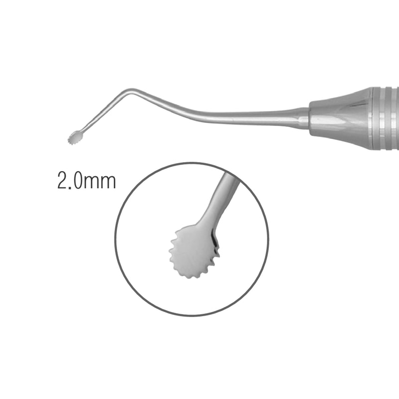 Dental Gingival Cord Packer 2.0mm Serrated Osung -GCP171