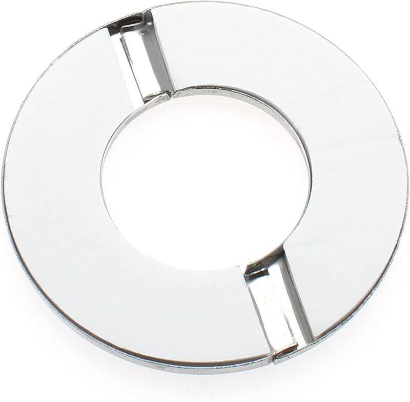 4.0" Stainless Steel Wall Split Flange 2pcs Split Decorative Escutcheon Self-Adhesive Wall-mounted Water Pipe Cover Accessories 4.0 Inch