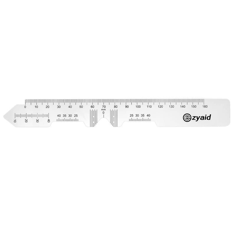 PD Ruler with Instruction Manual - Pupillary Distance Ruler for Pupil Distance Measuring, PD Measurement Tool for Prescription Eyeglasses, Include Eye Care Tips