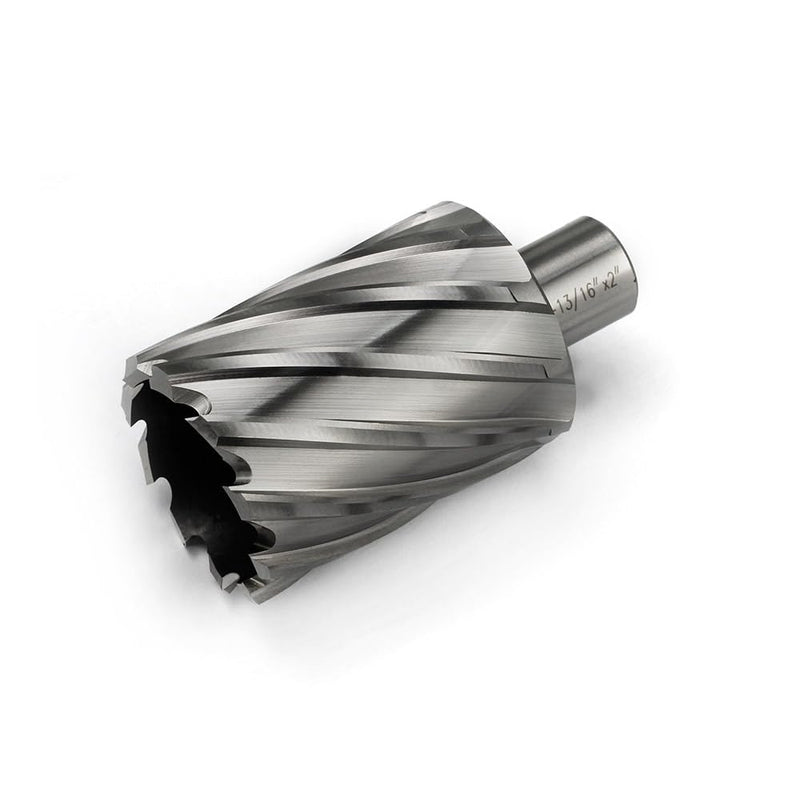 Annular Cutter 3/4 Inch Weldon Shank 1-13/16 Cutting Diameter 2 Cutting Depth Slugger Bits HSS Kit for Magnetic Drill Press