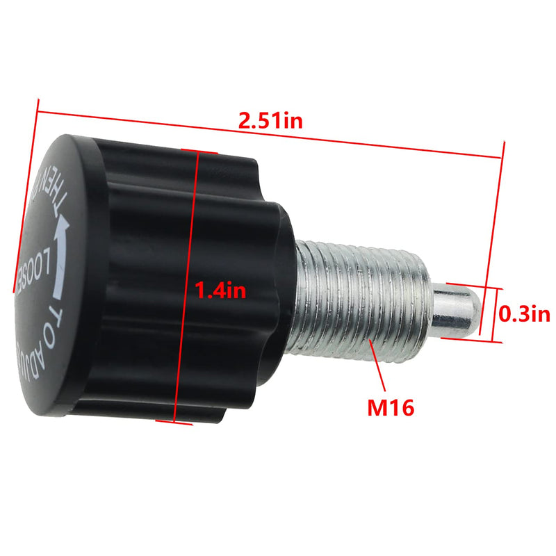 M16 Pull Pin Knob M16 Exercise Training Machines Release Pull Spring Knobs, Fitness Pop Pull Pin Knob