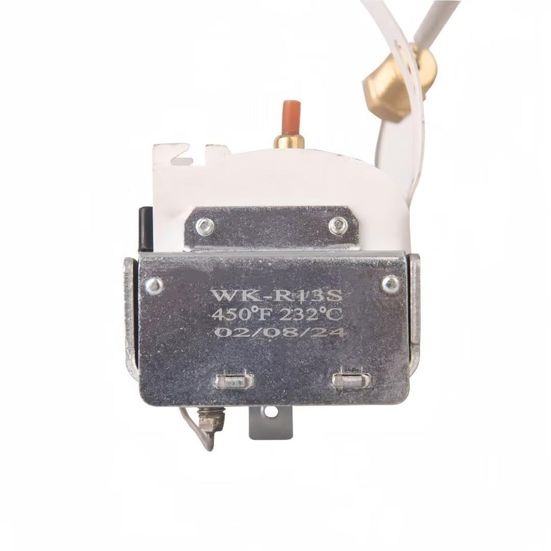 PP10084 High Limit Thermostat Switch for Pitco Fryers – 450°F/230°C Safety Rated, 1/4" MPT Thread, Fits Solstice Supreme SSH55, SSH60, SSH75, and Economy Series 35C+, 45C+, 65C+