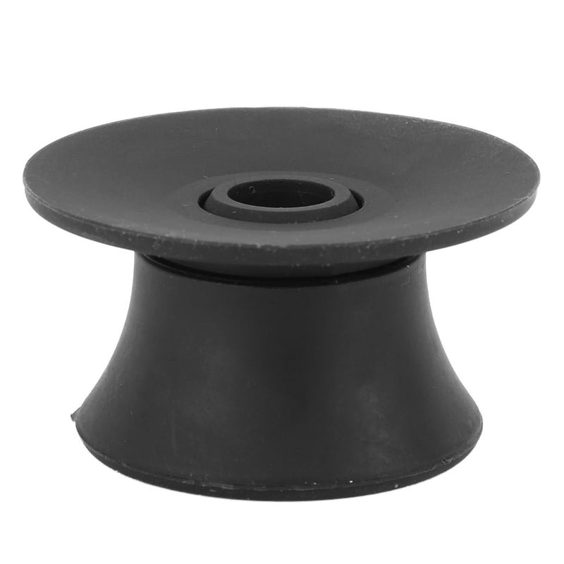 Rubber Material 1/4 Inch NAB Hub Optical Shaft Adapter, Black Universal Loading Device Applicable for Studer, for Optical Reel To Reel Tape