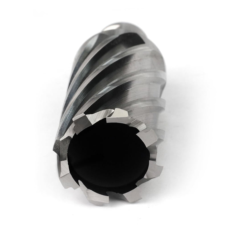 OSCARBIDE 1-1/4" x 2" HSS Annular Cutter 3/4" Weldon Shank Mag Drill Bit | 2 Flat | 1-1/4"Cutting Diameter | 2"Cutting Depth | Burr-Free Holes | Rapid Chip Removal | 10x Faster Than Twist Drills