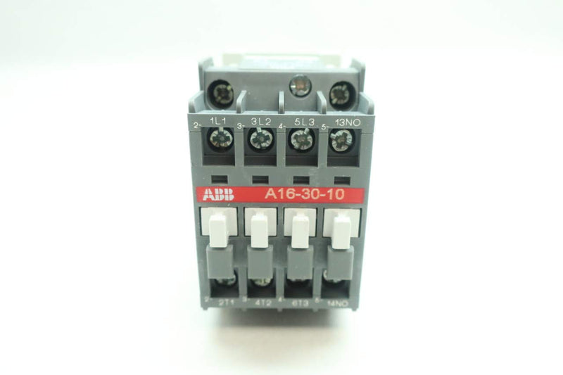 ABB A16-30-10-84 AC CONTACTOR 110-120V-AC 30A AMP 15HP
