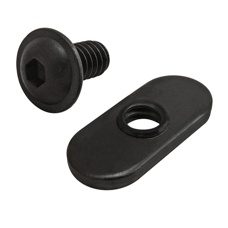 8020, 3321, 10 Series Bolt Assembly, 1/4-20 x 1/2 0.5" Flanged Button Head Socket Cap Screw (FBHSCS) with Slide-in Economy T-Nut Hardware HW Combo 80/20 (25 Pack) 25