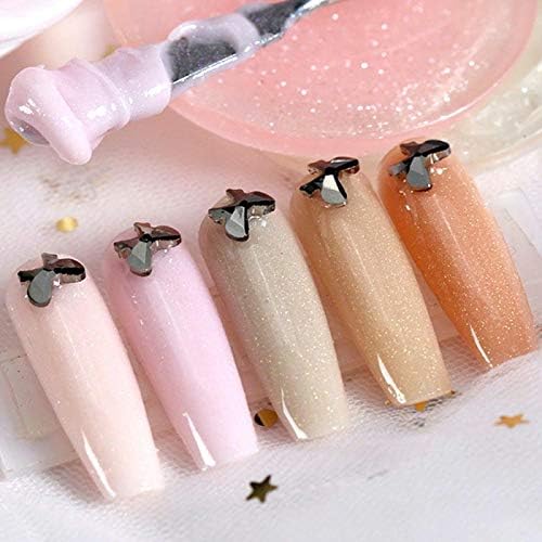 LALONA Acrylic Gel (Sparkling Color) (30ml) Sculpture Gel Nail Polygel Polymer Gel (040 Nude S) - NewNest Australia