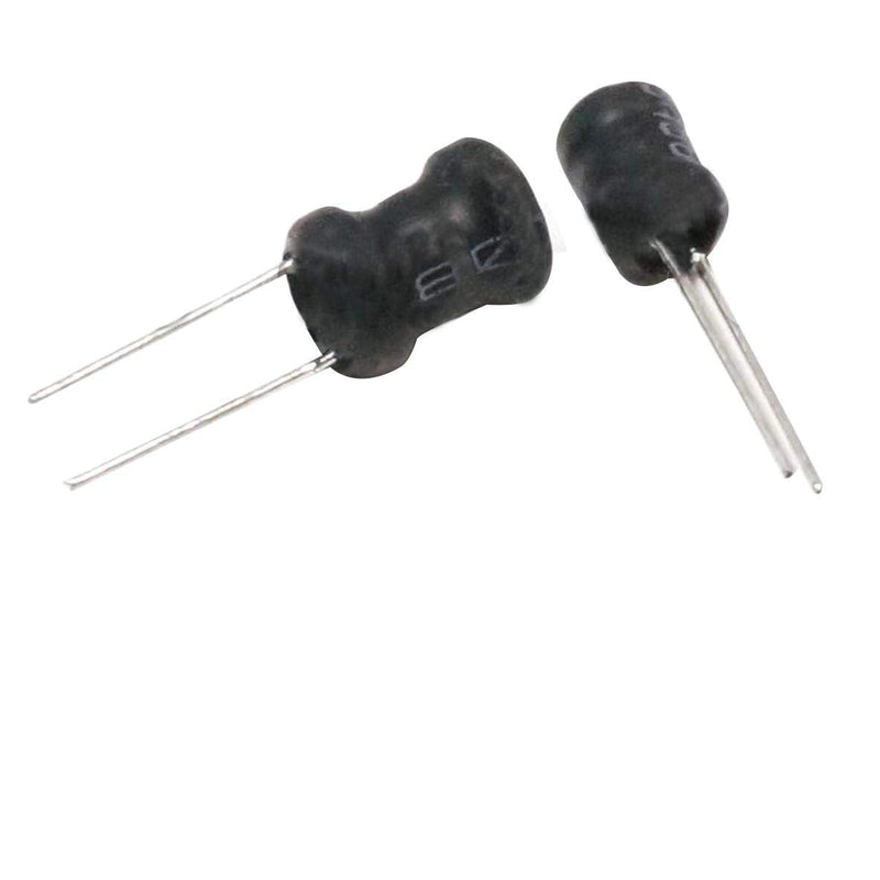 10pcs 1mH 102 Inductor Choke Radial Lead Power Inductor 6mm x 8mm