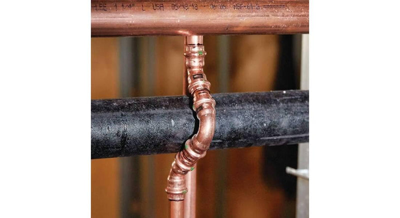 Viega 77607 ProPress 1/2 in. x 1/2 in. Copper 45-Degree Elbow