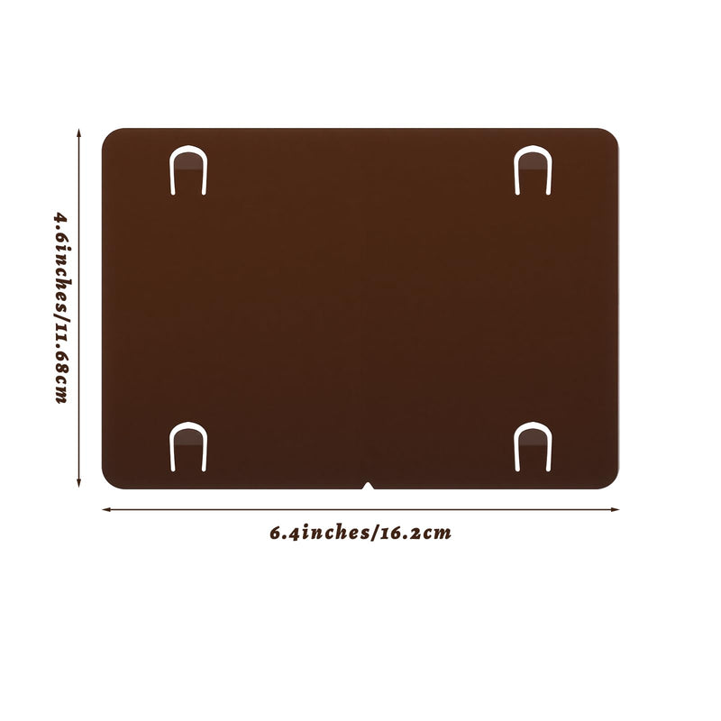 2 Set Metal Humidity Pack Mounting Plate Magnet Holder