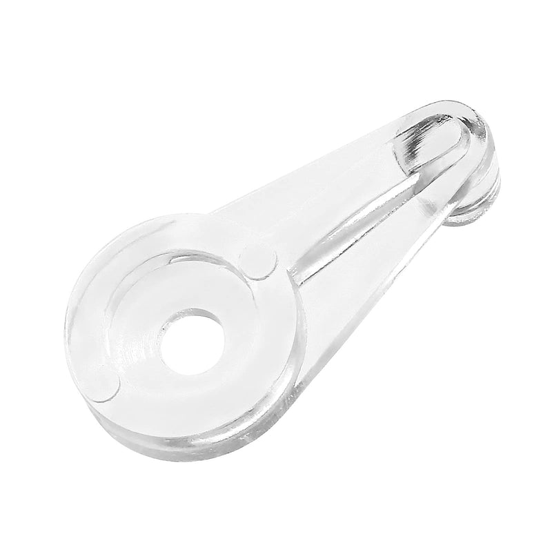 100 Pcs Glass Retainer Clips Kit with Screw, 4mm Glass Door Retainer Clips, Glass Cabinet Clips for Fixing Glass Cabinet Doors & Windows, Clear 100