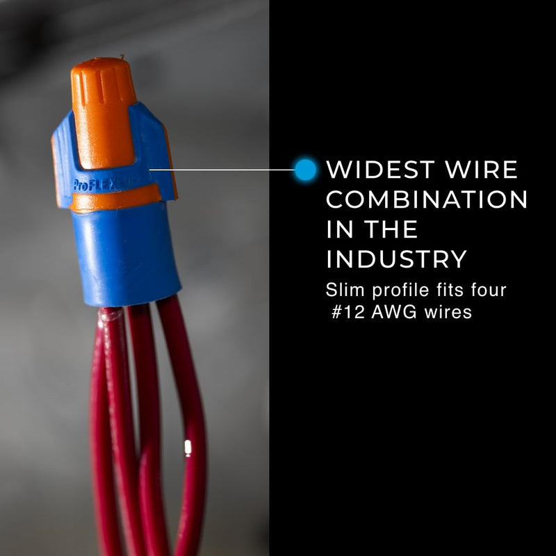 Ideal Electrical 30-443J Twister Proflex Mini 343 O/B Wire Connector, 175/Jar