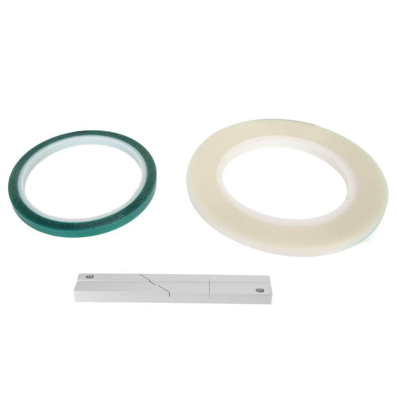 Pomya 1/4 10 Inch Tape Splicing Set Length Adjustable with Professional Studio Grade CNC Aluminum Block, for Revoxsonido Opening Reel to Reel Tape