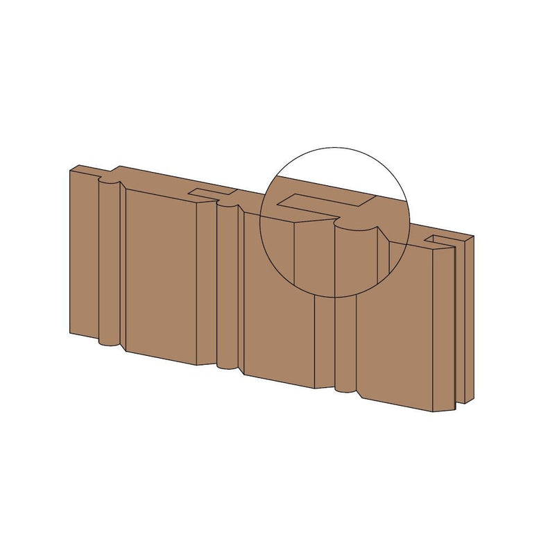 CMT 861.601.11 Wainscot/Paneling Bit with 15/16-Inch Diameter with 1/2-Inch Shank