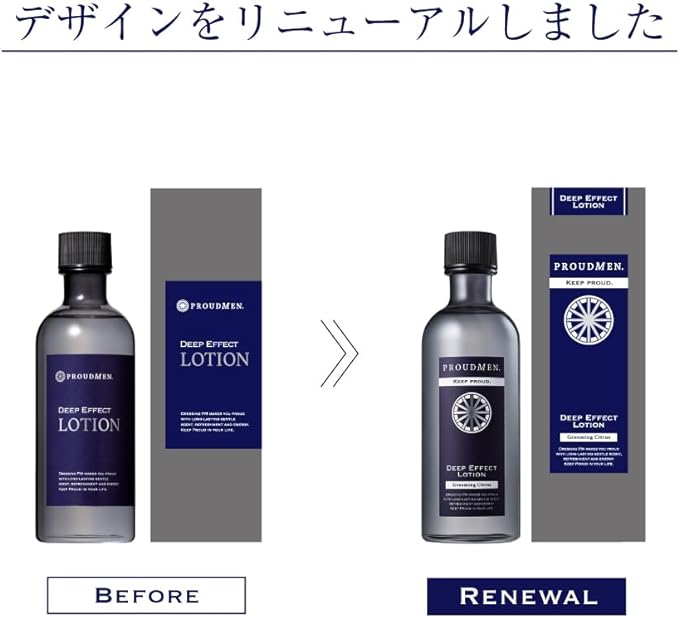 Proud Men Lotion Deep Effect Lotion 200ml (Grooming Citrus Scent) Men Men Skin Care Moisturizing - NewNest Australia