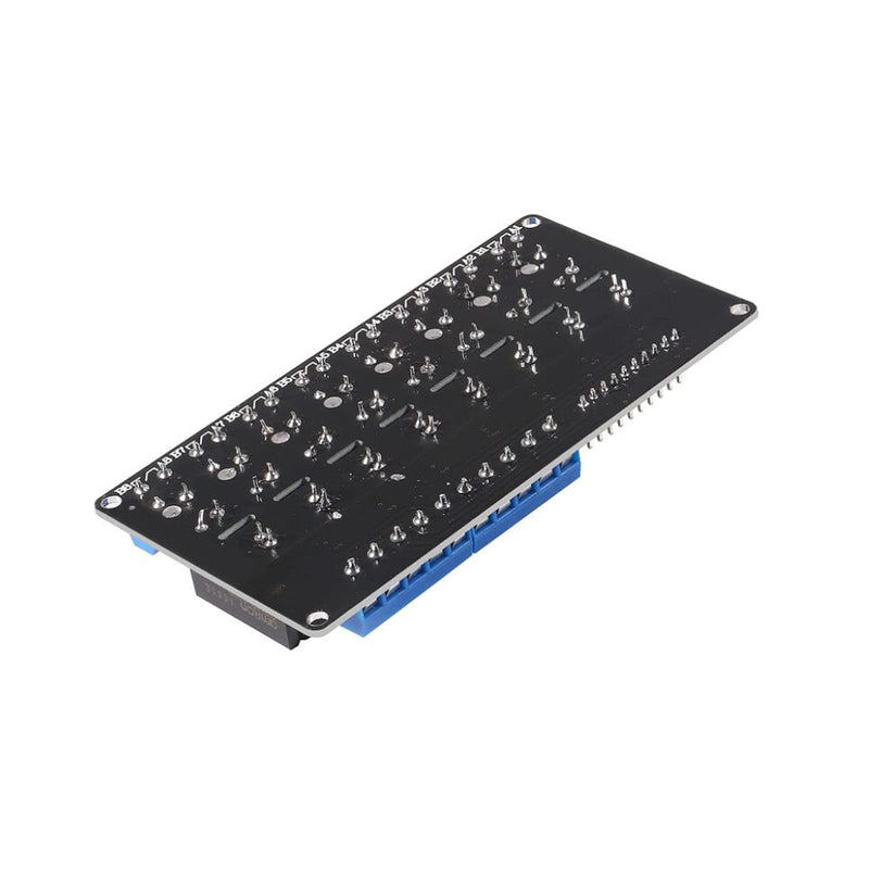 8 Channel Solid State Relay Module Board DC 5V High Level Trigger with Fuse