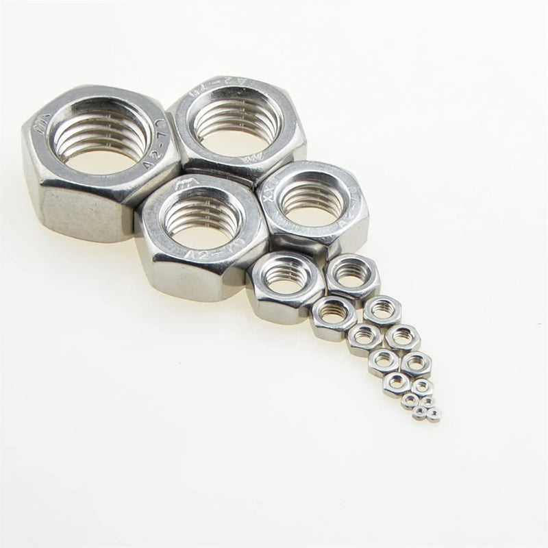 XunLiu 304 Stainless Steel Hexagon Nuts (5, M24-3.0pitch) 5