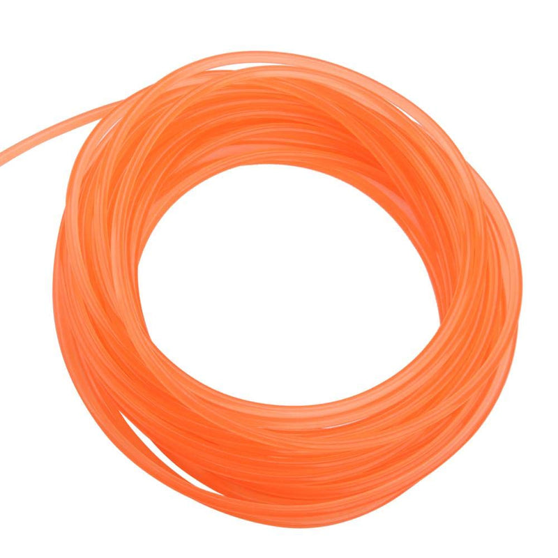 High Performance Round Belting, PU Belt Polyurethane Round Belt for Drive Orange (4mmx10m) 4mmx10m