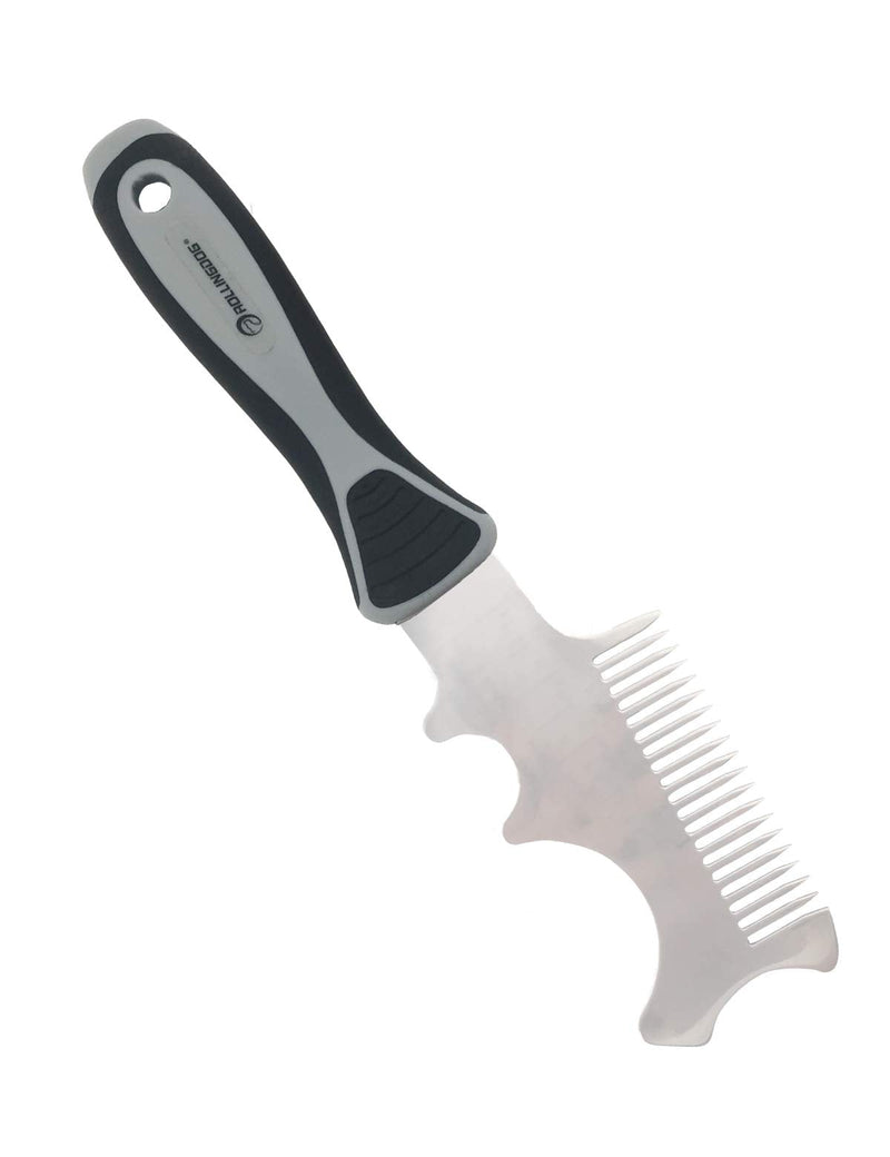 ROLLINGDOG 4 in 1 Paint Brush Comb - Paint Brush&Roller Cleaner Tool Metal Brush Roller Cleaner