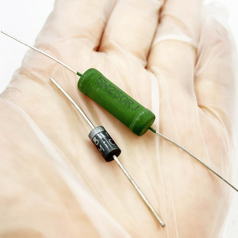 36V EZGO Solenoid EZGO Golf Cart Solenoid 36 Volt, 70 Series Continuous Duty Solenoid Relay with Resistor & Diode Kit for EZGO Electric Golf Cart Replace 27855G01 11761G1 27855G02 31680G1