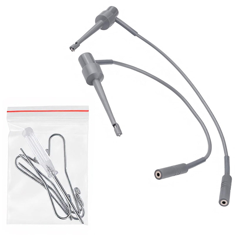 REEHUT Apex Locator Accessories Measuring Wire Probe Code Cable Endo File Holder for Apex Locator 7pcs a Set