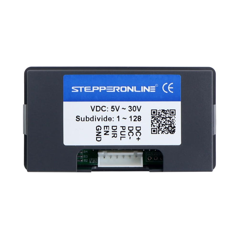 STEPPERONLINE Stepper Motor Controller 5-30VDC TTL Serial Remote Communication for Single Axis Nema 17, 23 Stepper Motor