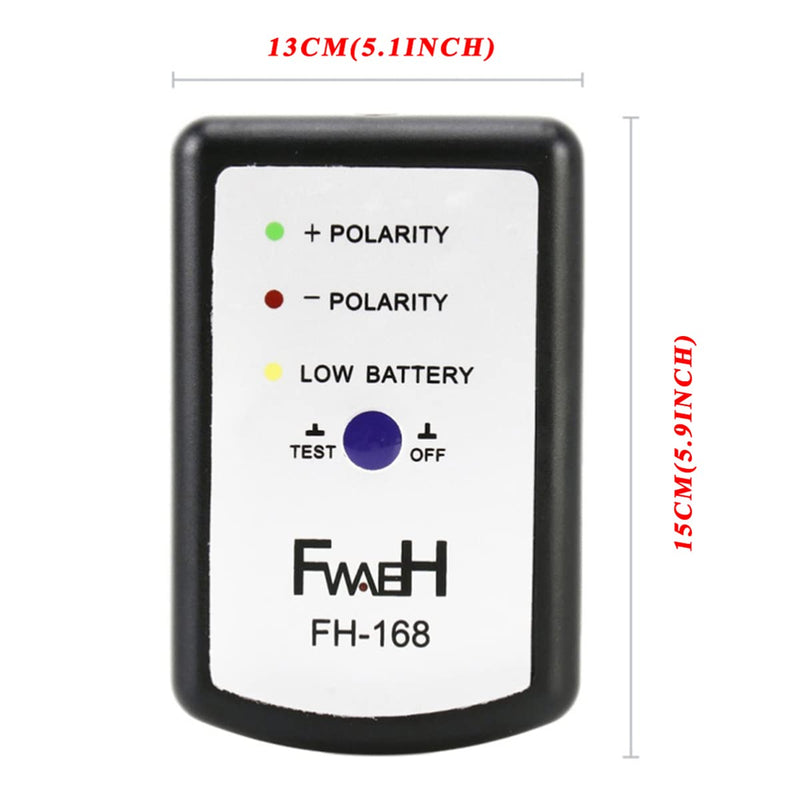 Black Auto Audio Speaker Horn Tester Phase Meter PH Phasemeter for Auto Car Vehicle Troubleshooting