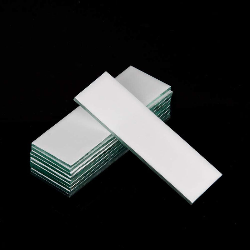 StonyLab Glass Backed TLC Classical Silica Gel Plate, 2.5 x 7.5 cm Thin Layer Chromatography Analytical Plate with Silica Gel, Pack of 80