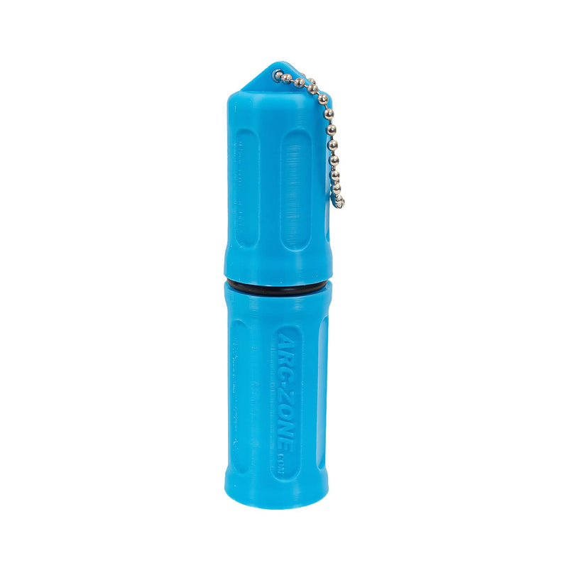 Arc-Saber Tungsten Electrode Storage Solution with Magnetic Base 5" Sky Blue