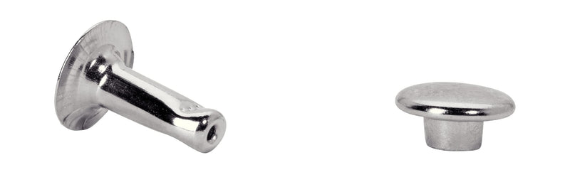 Rapid Tubular Rivets Multi-Purpose, 7 x 3 x 9 mm, 5000414-25 Pieces 7 x 3 x 9mm W 7mm
