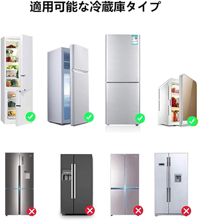 LIKENNY Refrigerator Door Lock, Baby Guard, Child Lock, Refrigerator Drawer Lock, Safety Lock, Refrigerator Door Stopper, Earthquake Prevention, Tamper Prevention, Multi-function (Set of 1) - NewNest Australia