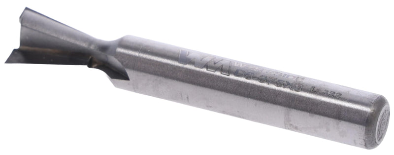 Whiteside Router Bits D8-375x8 Dovetail Bit with 3/8-Inch Large Diameter 1/2-Inch Cutting Diameter and 8mm Shank