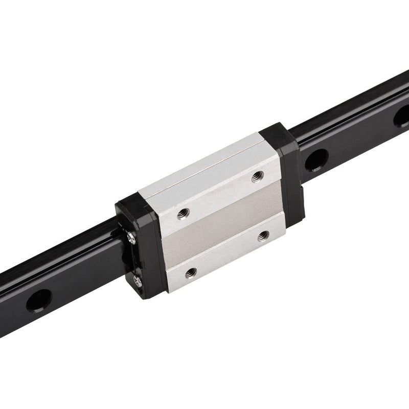 MGN12H 150mm Linear Rail 5.9'' with MGN12H Steel Carriage Block for DIY 3D Printer and Machines Rail + MGN12H Carriage block