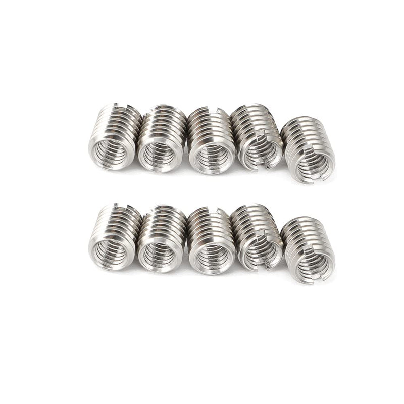 10PCS Thread ADAPTERS M8 8MM Male to M6 6MM Female Threaded Reducers Stainless Steel Fastener Accessory M8 to M6