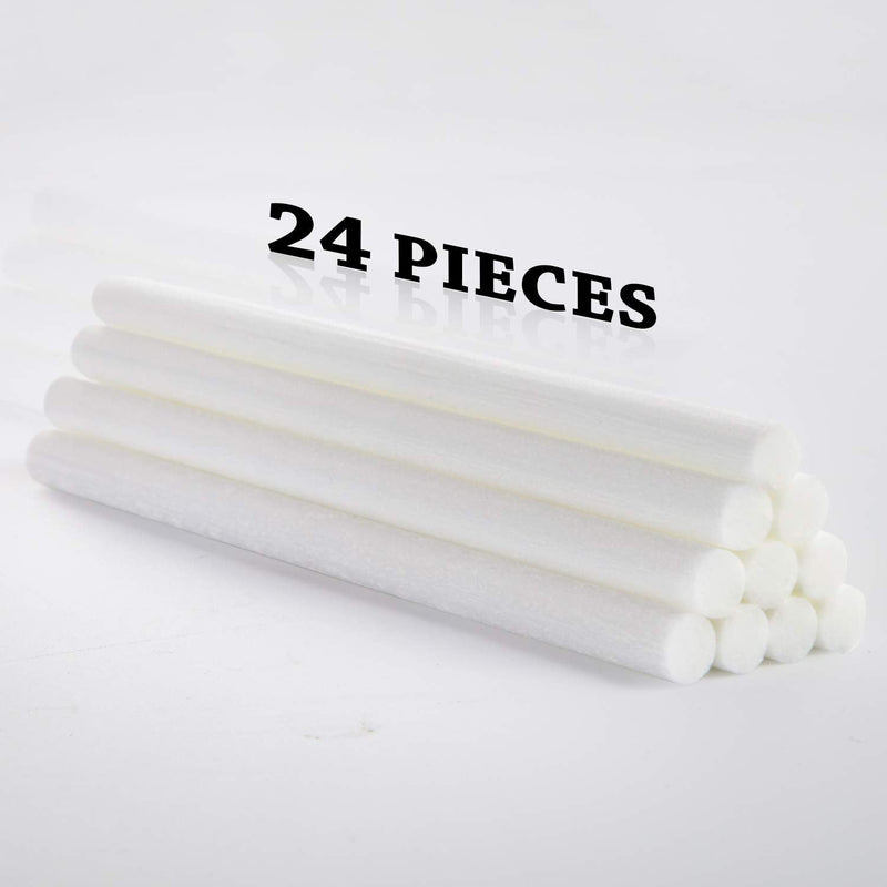 24 Pieces Humidifier Sticks Filter Replacement Wick USB Mini Humidifiers Refill Sticks for Cool Mist Portable Diffuser(5.35 Inches) 5.35 Inches