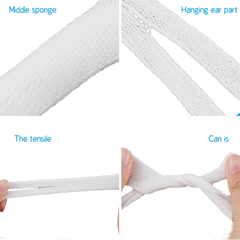 Nasal Bandage 10 PCS Elastic Nose Bandages Nose Surgery Elastic Bandage Dressing Holder Septoplasty Recovery Bandage for Nose Post Surgical Procedures