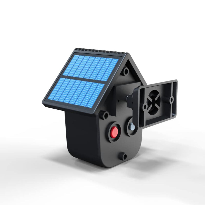 Driveway Sensor- Extra Solar Wireless Outdoor Weatherproof Motion Sensor/Detector for HTZSAFE Alarms-1/2 Mile Wireless Transmission Range-Up to 70FT Sensor Range 3 Adjustable Sensitivities