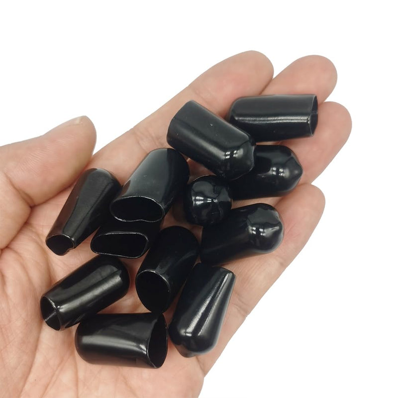 Rubber End Caps, 5/8" Vinyl End Caps Bolt Screw Covers Thread Protectors, Round Flexible Rubber Screw Covers Bolt Caps 20 Pack 5/8"