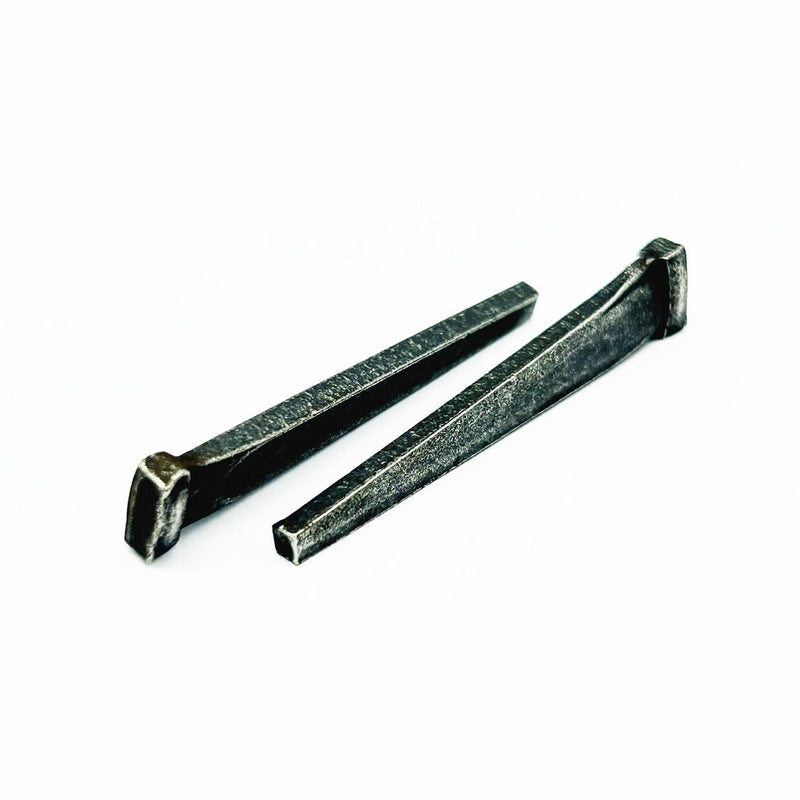 13-477 2.5in. - 8d Metalic Cut Masonry Nails with 1/4in. Flat Head Style - 1LB 1 Pounds