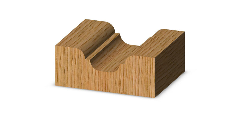 Whiteside 3725 Classical Round Bottom Router Bit: 1/8 Inch Radius, 3/4 Inch Large Diameter, 1/2 Inch Cutting Length, 1/4 Inch Shank, 2 Inch Overall Length
