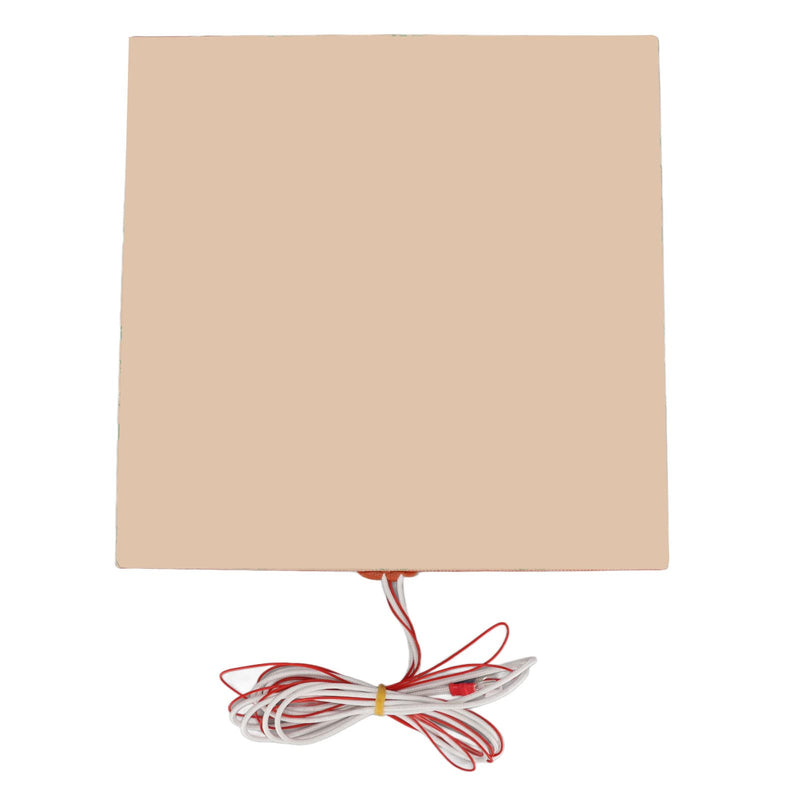 Silicone Heater Pad, 450W Silicone Heating Plate Pad Heater with Back Adhesive for 3D Printer Heated Bed, 250x250mm