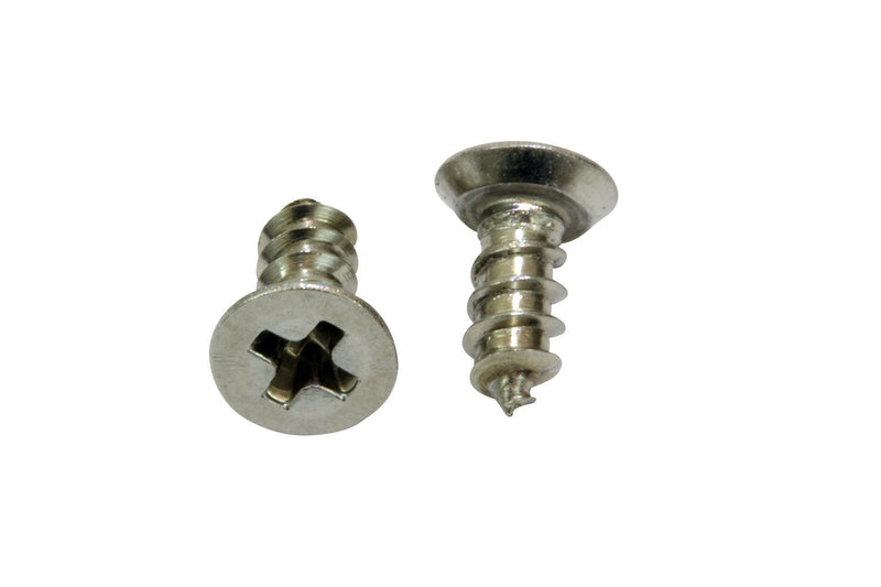 Bolt Dropper #4 x 1/4" Stainless Steel Flat Head Phillips Wood Screw (100 Pack), 18-8 (304) Stainless Steel Sheet Metal Screws - Type A Point, Plain Finish #4 X 1/4"
