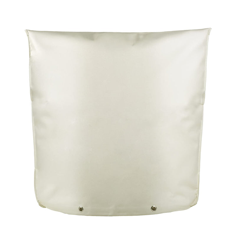 Outdoor Backflow Preventer Insulation Cover -Insulated Pouch for Winter Pipe Freeze Protection, Backflow System, Water Sprinkler Valve Box, Meter or Controller (30 " W x 26 " H,White) 30"W x 26"H,White