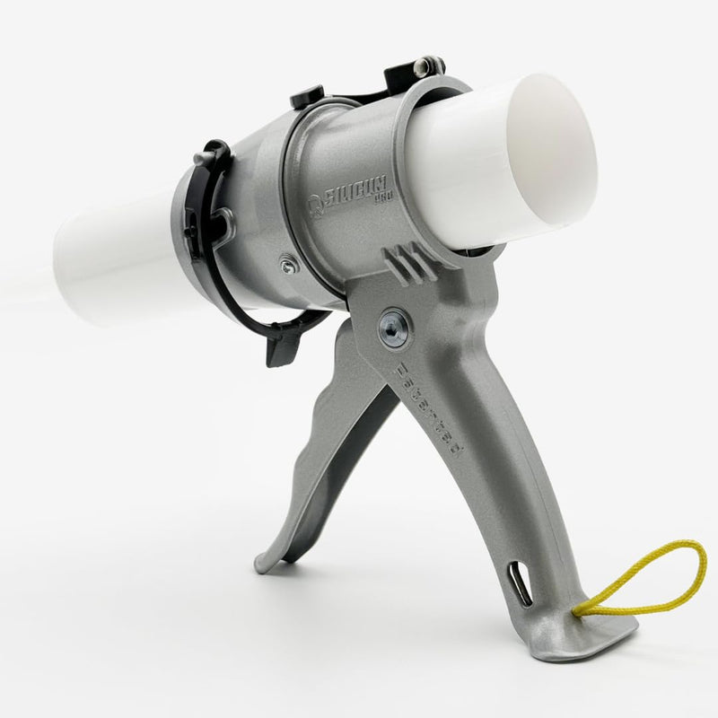 SILIGUN™ PRO Compact 24:1 Caulking Gun - No Drip Caulk Gun - Patent Design - Lightweight Aluminum Frame - Works with all 10 oz Tubes Siligun Pro