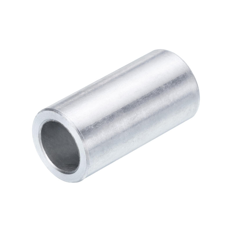 uxcell 5pcs Aluminum Spacer 5/16" Bore x 1/2" OD x 1" Length Screw Standoff Bushing Plain Round Metal Spacer for 5/16 ID Screws Bolts and Rods 5/16" x 1/2" x 1" Silver Tone