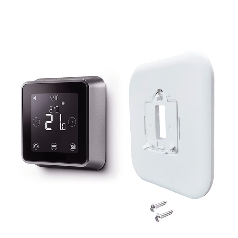 THP2400A1080 Large Cover Plate & Electrical Box Adaptor for T-Series Thermostats, White (1) 1