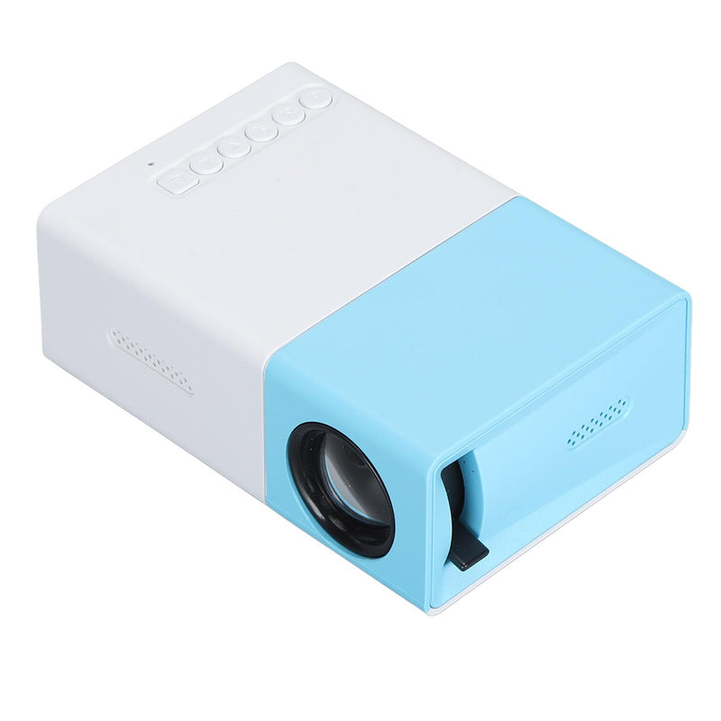 Portable Projector 1080P Mini LED with Built-in HiFi Speaker, Compatible HDMI USB AV TF Card Home Theater for Kids (US Plug) US Plug