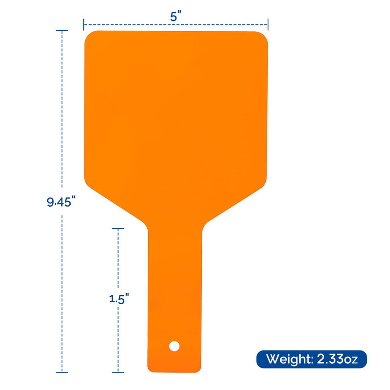 JMU 2 Pcs Dental Shield Plate, Handheld Dental Shade Board, Dental Light Curing Shield Eye Protective Plate